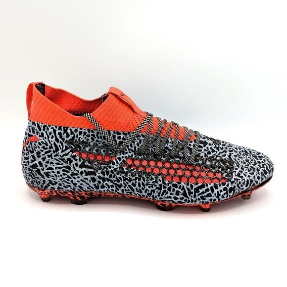 Puma Men's Future 18.1 Netfit FG/AG Football Cleats White/Black/Red Size 13 (47) - Picture 1 of 7